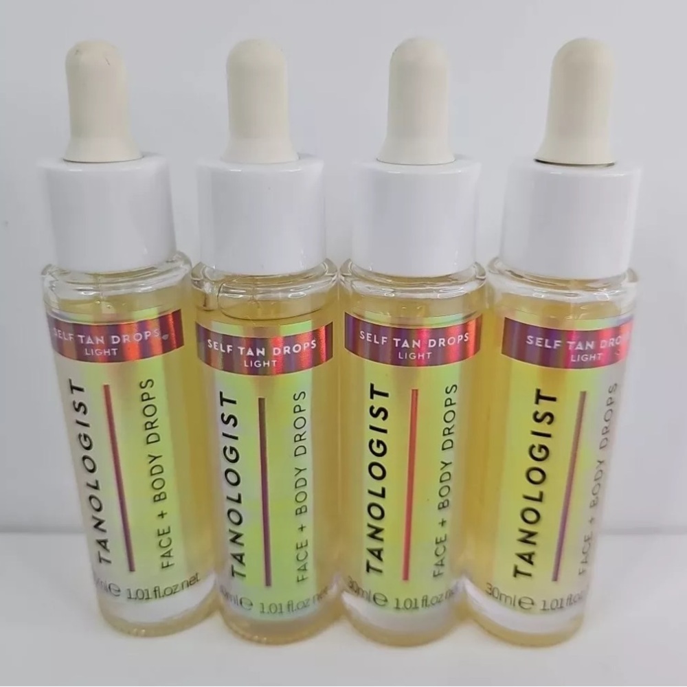 Tanologist Face + Body Self Tan LIGHT Lot of 4